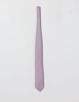 Ermenegildo Zegna Cravatta in seta con palme all over