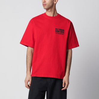 Willy Chavarria Red Fashion Service T-shirt