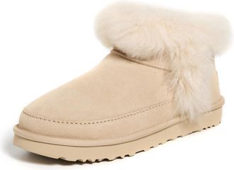 UGG Womens Classic Ultra Mini Chalet Fashion Boot, Sandcastle, 7 UK