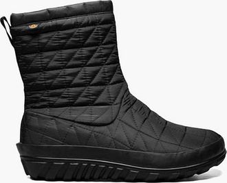 Bogs Womens Snowday Ii Mid Winter Boots In Black