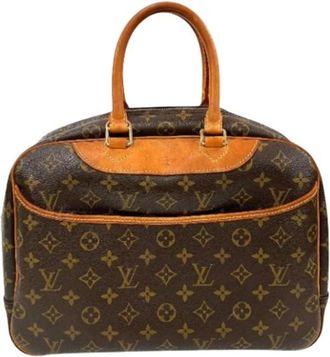 Louis Vuitton Pre-owned Handbags, female, Brown, Size: ONE SIZE Pre-owned Vintage Canvas Handbag