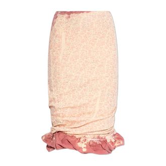 Diesel Midi Skirts, female, Beige, Size: XS O-Pale Skirt