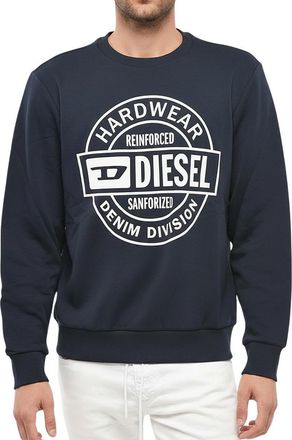 Diesel Navy Blue Logo Sweatshirt