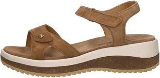 Panama Jack Alice Sandalen - Dames - Sleehakken - Bruin - 39 EU - Leer - Schoenen