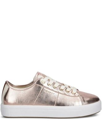 GANT Sneakers metallizzate in pelle - Rosa