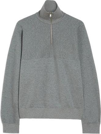 Jil Sander Sweater met rits - Grijs