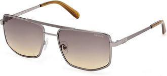 Guess GU00208 09B Mens Sunglasses Gunmetal Size 55