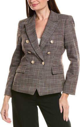 Tahari by ASL Petite Plaid Blazer