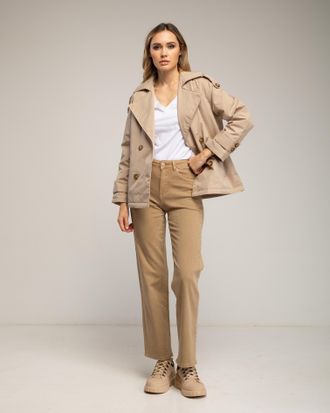 Tantra Basic wide leg jeans met een hoge taille