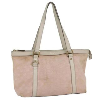 Gucci Pre-owned Tote Bags, female, Pink, Size: ONE SIZE Pre-owned Vintage GG Canvas Tote