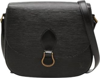 Louis Vuitton Pre-owned Epi Shoulder Bag - Dames - Vintage Schoudertas - Zwart - ONE Size - Leer - Vintage