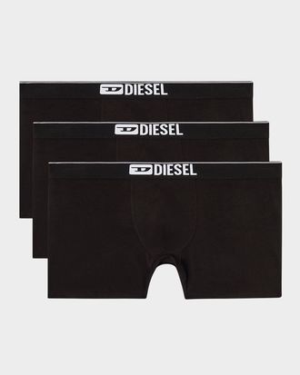Diesel Men & apos;s Max Stretch 3-Pack Boxer Briefs