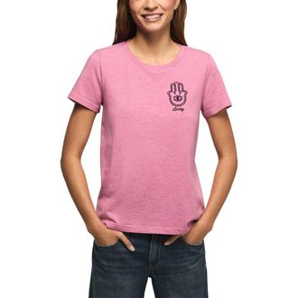 Lucky Brand Hamsa Graphic T-Shirt in Navy Red Multi at Nordstrom, Size X-Large