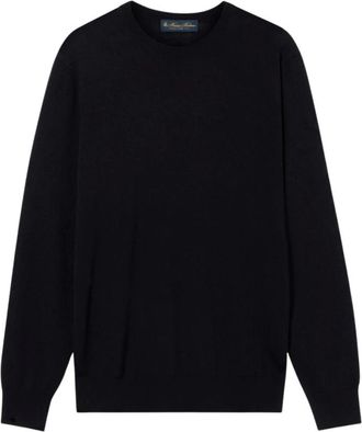 Brooks Brothers Maglione Girocollo - - Knitwear - Uomo - Blu - M