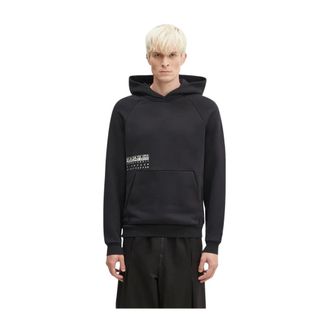 Napapijri Hoodies - Heren - Sweatshirts & Hoodies - Zwart - Maat: M