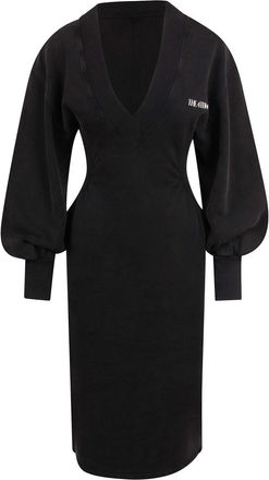 The Attico Wool and Cashmere Midi Dress