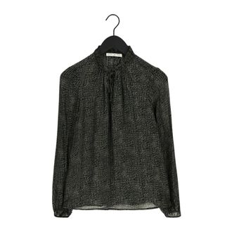 Circle Of Trust Zenna Blouse - Dames - Blouses & Shirts - Groen - Maat: XS Chiffon