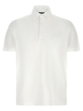 Ermenegildo Zegna Cotton Polo Mens Shirt
