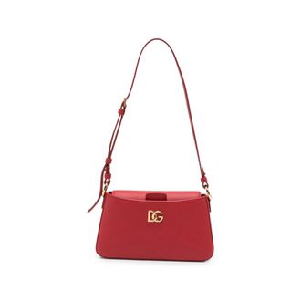 Dolce & Gabbana DG Logo Crossbody Bag - female - Dolce & Gabbana - Shoulder Bags - Red - ONE SIZE - Bags