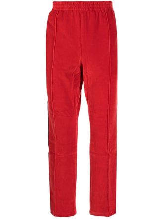 Needles Pantaloni sportivi con ricamo - Rosso