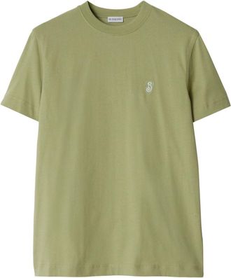 Burberry Katoenen T-shirt - Groen
