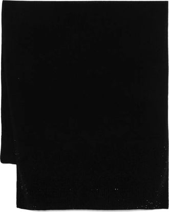 Ermanno Scervino Sciarpa con decorazione - Nero
