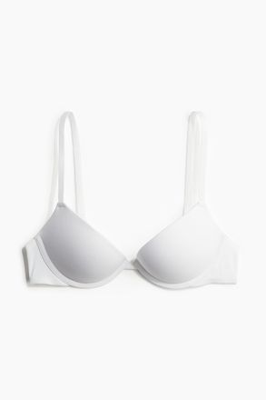 H&M Super-Push-up-BH aus Mikrofaser - White