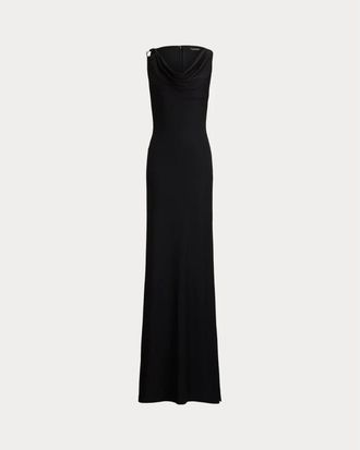 Ralph Lauren Lauren Ralph Lauren Kleedjes Black - Dames - Maxi kleedjes - Zwart - 2XS - Kleedjes