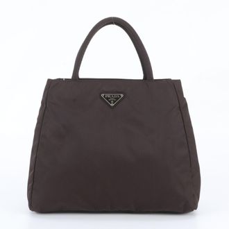 Prada Brown Handbag Shoulder Bag Tote Bag (Pre-Owned)