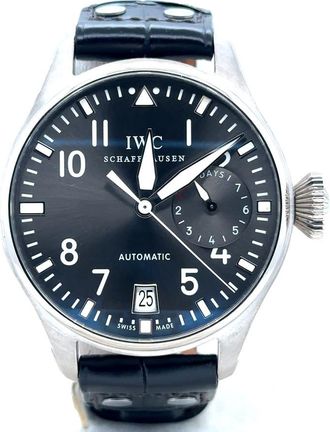 IWC Pre-owned IWC Big PilotS Watch Automatic Grey Dial Mens Watch IW500402