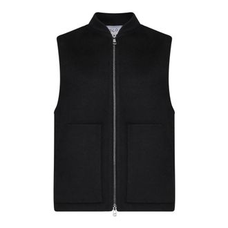 D4.0 Mouwloos vest - Heren - Jassen - Zwart - Maat: XL Zijde