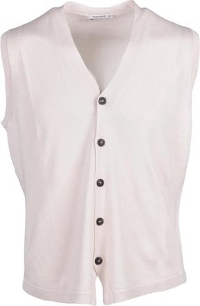 KANGRA Gilet - Heren - Bodywarmers - Beige - L - Wol - Jassen