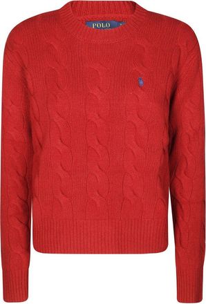 Polo Ralph Lauren Cable Knit Sweater With Crew Neckline