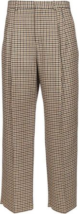 Emporio Armani Broeken, Heren, Veelkleurig, L, Wol, Tailored Broeken