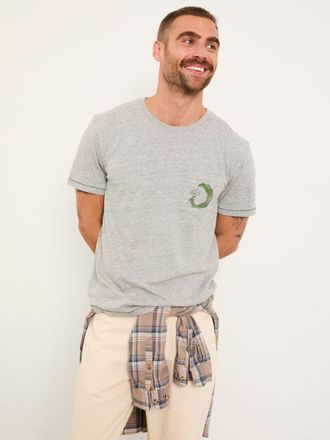 Fat Face FatFace Grey Frowning Frog Graphic Tshirt