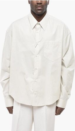 Ami Poplin Shirt with Pocket size Xxl