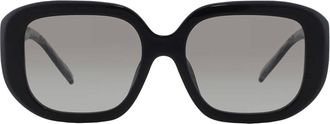 Tory Burch Grey Square Ladies Sunglasses TY7218U 170911 54