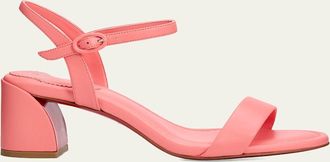 Christian Louboutin 55mm Jane Leather Ankle-Strap Sandals