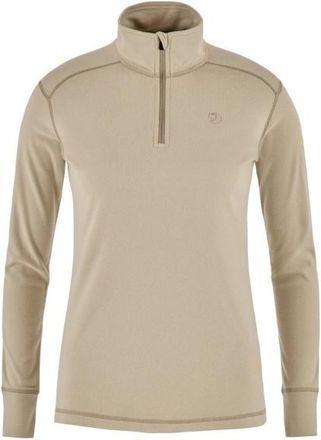 Fj&auml;llr&auml;ven Skare Half Zip Fleecepullover f&uuml;r Damen | beige