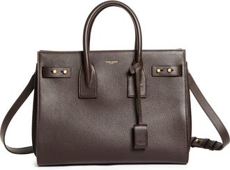 Saint Laurent Small Sac de Jour Leather Top Handle Bag in Arabica at Nordstrom