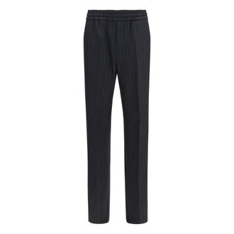 Versace Pantaloni con monogramma greco - - Trousers - Uomo - Nero - L