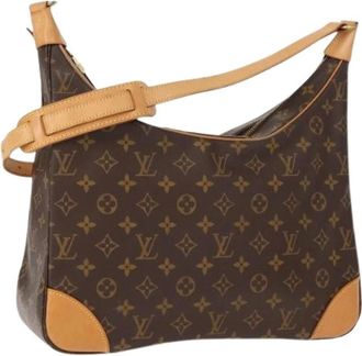 Louis Vuitton Pre-owned Shoulder Bags, female, Brown, Size: ONE SIZE Pre-owned Canvas Shoulder Bag