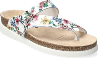 Mephisto Helen Toe Loop Sandal in White Liberty at Nordstrom, Size 11