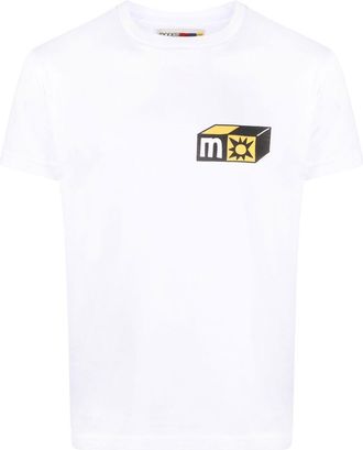 MODES graphic-print cotton T-shirt - unisex - Cotton - XXXL - White
