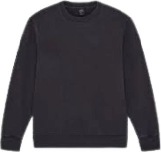 Deus Shield Garment-Dyed Crew - Heren - Sweatshirts - Zwart - XL - Hoodies & sweatvesten