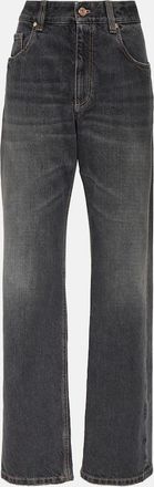 Brunello Cucinelli Mid-rise straight jeans