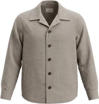 Myths M51G 106 Over Shirt-20 - Heren - Casual Overhemden - Grijs - M - Overhemden