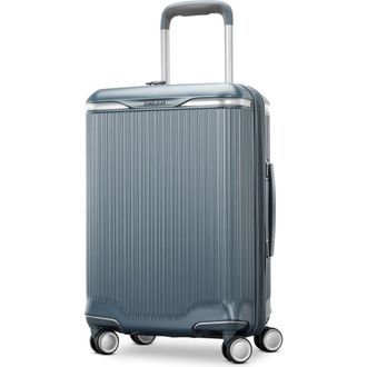 Samsonite Silhouette 18 Hardside Expandable 21 Carry On Spinner in Slate Blue at Nordstrom
