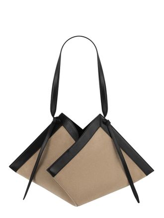 Yuzefi Wonton Diamond Silhouette Leather Bag