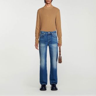 Sandro Pantalón vaquero desteñido